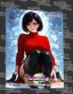 Ada-Custom Card Goddess Story Waifu-HLW117-Star Finish-Halloween 2024 - Image 1