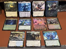 Magic Final Fantasy Card Lot Of 11 NM Cond Fresh Pull (Foils Showcase Etc) MTG - Image 1