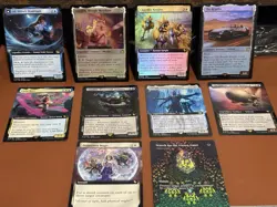 Magic Final Fantasy Card Lot Of 10 NM Cond Fresh Pull (Foils Showcase Etc) MTG - Image 1
