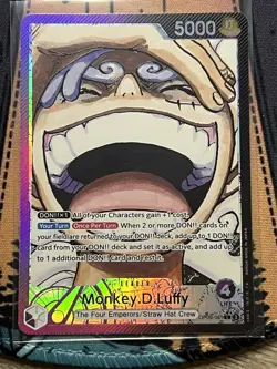 One Piece Card Game Monkey.D.Luffy - Luffy Alt Leader OP09-061 English - Image 1