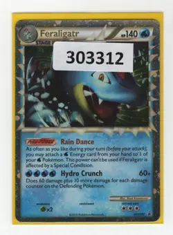 (303312) FERALIGATR PRIME HGSS07 Ultra Rare Holo HGSS Pokemon Promo Card - Image 1