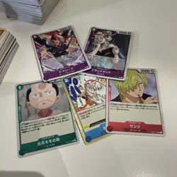 One Piece Trading Cards Bulk Bundle Joblot Good Condition master 500 wings - Image 2