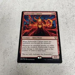 Emberwilde Captain - Commander Legends Misprint MTG - Image 1