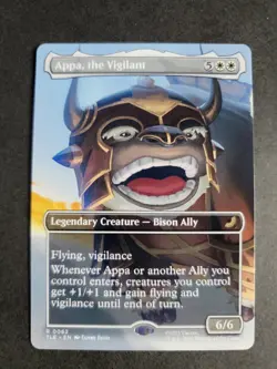 Appa, the Vigilant (Borderless) Rare MTG Avatar Eternal - Image 1