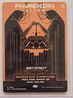 NON-FOIL - Phyrexian Altar - Encyclopedia Secret Lair Magic the Gathering MTG - Image 1