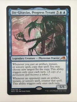 Jin-Gitaxias, Progress Tyrant Kamigawa: Neon Dynasty Regular - Image 1