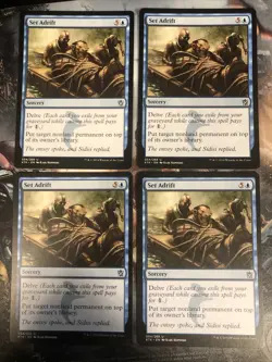 4x Set Adrift Khans of Tarkir LP/NM MTG Magic the Gathering x1 MKE - Image 1