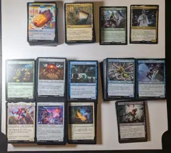 MTG Spider-Man Bulk Lot 343 Common 136 Uncommon 71 Lands 46 Tokens 1 Mythic 1 R - Image 1