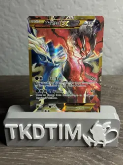 Pokemon Yveltal EX TCG XY150a Alternate Art Promo Holo Card Lightly Played - Image 1