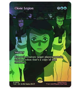 Clone Legion - Foil - Borderless Avatar MTG - Image 1