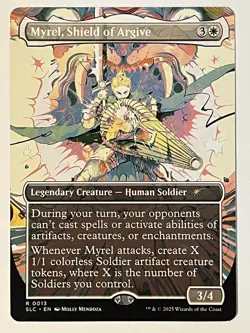 Myrel, Shield of Argive Secret Lair Countdown Encyclopedia Kit Non-Foil MTG NM - Image 1