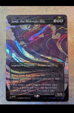 MTG Junji, The Midnight Sky Halo Foil Secret Lair Encyclopedia Countdown - Image 1