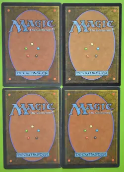 MTG 4x - Brainstorm - 3x Ice Age 1x M25 Common 1995 - Image 2