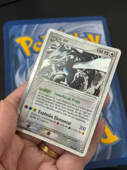 Pokemon Vintage EX Unseen Forces #105/115 Lugia ex MP/HP 105/115 - Portuguese - Image 3