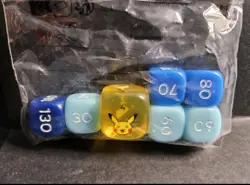 Pokemon TCG Dice Set Pikachu Heads Tails Pokemon Day 2024 League Promo - Image 1