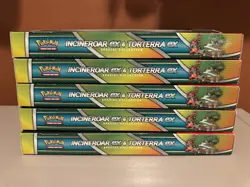 LOT OF 5: Pokemon TCG - Incineroar ex & Torterra ex Special Collection IN HAND - Image 2