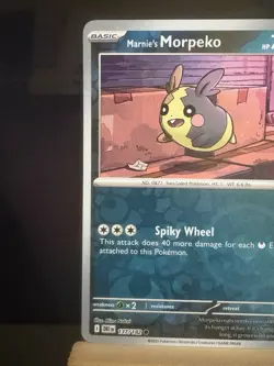 MARNIE’S MORPEKO - 137/182 Destined Rivals NM Reverse Holo Common - Pokemon TCG - Image 2