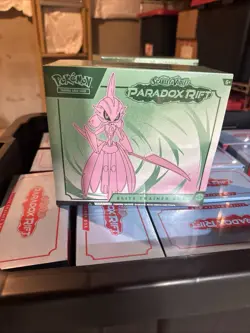 POKEMON Scarlet & Violet Paradox Rift Elite Trainer Box ETB Iron Valiant - Image 1