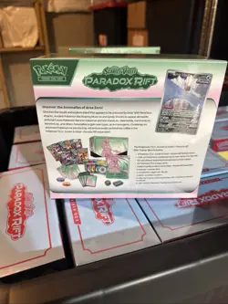 POKEMON Scarlet & Violet Paradox Rift Elite Trainer Box ETB Iron Valiant - Image 4