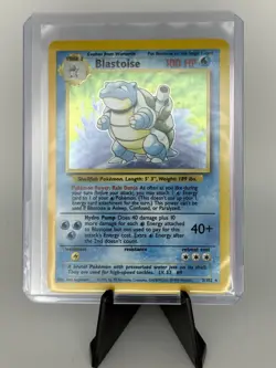 Blastoise - Base Set Holo 2/102 - Pokemon TCG - Near Mint - Vintage WOTC - Image 1