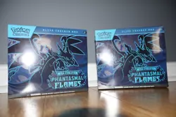 Two Phantasmal Flames Elite Trainer Box Pokemon TCG Factory Sealed Ready 2 SHIP! - Image 1