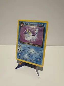 Pokemon TCG Dark Vaporeon 45/82 Team Rocket Regular Vintage Rare NM - Image 1