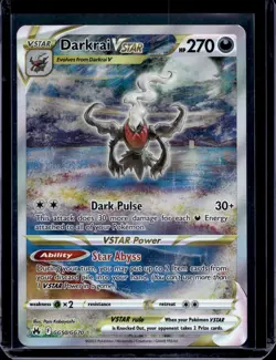 Pokemon Crown Zenith: Galarian Gallery Darkrai VSTAR GG50/GG70 - Image 1