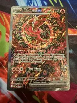 Pokemon TCG Phantasmal Flames Oricorio EX #024 SIR Black Star Promo NM - Image 2