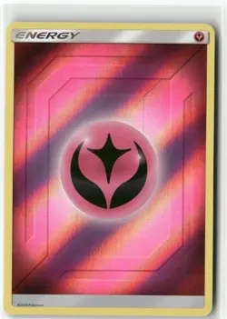 Fairy Energy (2019 Unnumbered), Pokemon SM - Team Up Common HOLO, NM - Image 1