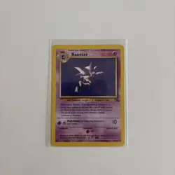 Pokemon TCG Fossil Set Haunter 21/62 Non-Holo Rare Card 1999 Near Mint - Image 1