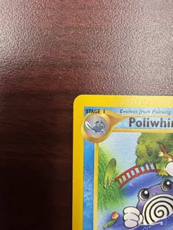 2001 Pokemon Neo Discovery 1st Edition Poliwhirl #44/75 LP+ - Image 3