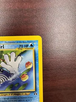 2001 Pokemon Neo Discovery 1st Edition Poliwhirl #44/75 LP+ - Image 4
