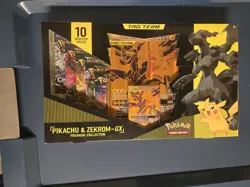 Pokemon TCG Pikachu and Zekrom-GX Tag Team Premium Collection - Image 1