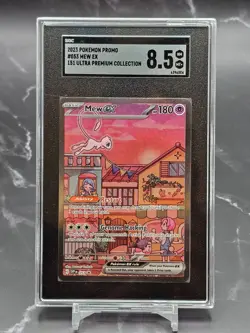 2023 Pokemon Mew ex SVP #053 UPC Black Star Promo Full Art - SGC 8.5 - Image 1