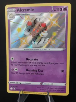 Alcremie SV058/SV122 - Shining Fates: Shiny Vault Holo Pokemon TCG - NM - Image 1
