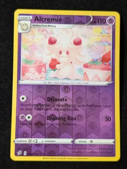 Alcremie 087/192 - Swsh02 Rebel Clash Reverse Holo LP Pokemon TCG - Image 1