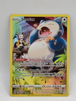 Snorlax TG10/TG30 Lost Origin Trainer Gallery Holo Ultra Rare Pokemon Card 2022 - Image 1