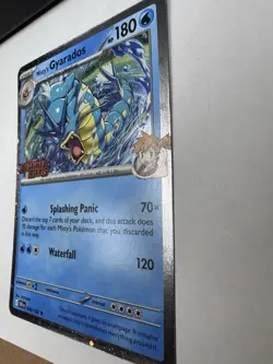 Pokemon Misty's Gyarados 049/182 Pre Release STAMPED Promo Destined Rivals NM - Image 3