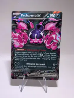 Pokemon TCG: Pecharunt Ex 039/064 Double Rare - Scarlet & Violet Shrouded Fable - Image 1