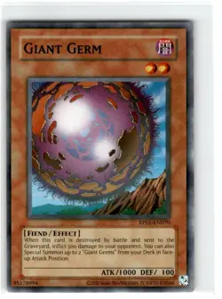 Yu-Gi-Oh! Giant Germ Common RP01-EN070 Lightly Played Unlimited - Image 1