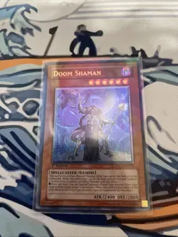 Yugioh Doom Shaman Ultimate Rare TAEV-EN025 x3 Near Mint 1st Edition - Image 2