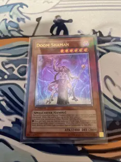 Yugioh Doom Shaman Ultimate Rare TAEV-EN025 x3 Near Mint 1st Edition - Image 4