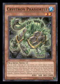 Yugioh Crystron Prasiortle #INOV-EN017 Invasion: Vengeance LP - Image 1