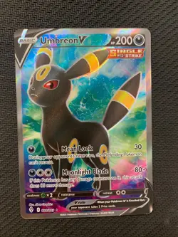 Umbreon V 188/203 Full Art Pokemon Card - Sw&Sh Evolving Skies set - NM - Image 1