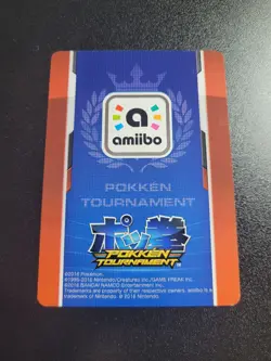 Pokemon TCG Amiibo Card Shadow Mewtwo Pokken Tournament - Image 2