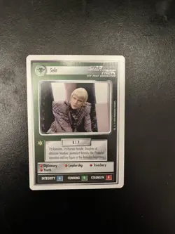 Star Trek CCG Sela near-mint/nm rare - Premiere Alpha 1994 Rare Card 1e - Image 1