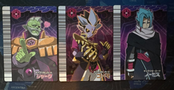 Dinosaur King Arcade - Japanese Character Card Trio - Seth, Goma and Spectre - Image 1