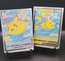 Lot Of 9 25th Anniversary Pikachu Cards- English And Japanese - Image 4