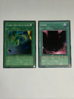 Yugioh Card Destruction Starter Deck Yugi SDY-042 Faded Misprint - Image 2