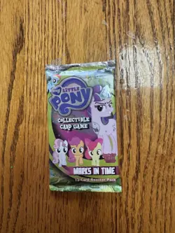 My Little Pony CCG Marks in Time Booster Pack MLP Sealed Card Game - Image 1
